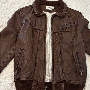 Jennifer Lopez Rich Brown Bomber Jacket